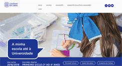 Desktop Screenshot of colegiodelamas.com